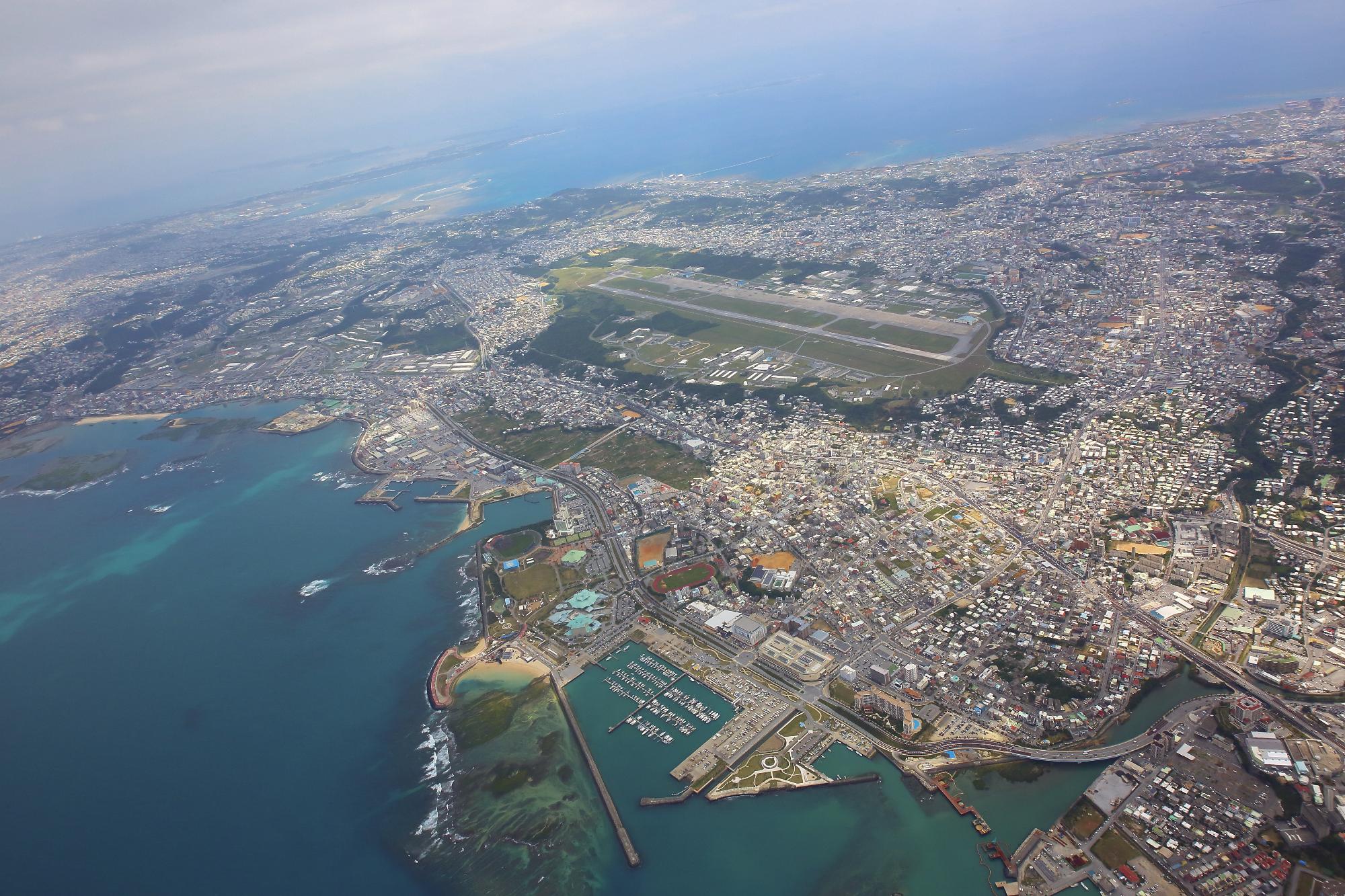 普天間基地航空写真 2014(2)