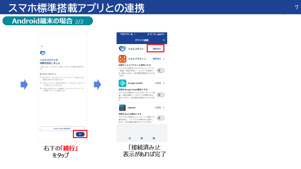 歩数連携4