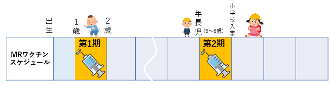 MRワクチンスケジュール
