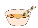 めんの汁は残す