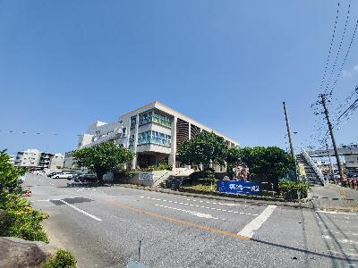 市役所駐車場入口
