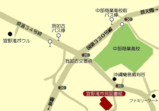 図書館の地図