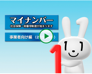 マイナンバー社会保障・税番号制度が始まります 事業者向け編(20分55秒)