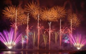 琉球海炎祭花火の画像