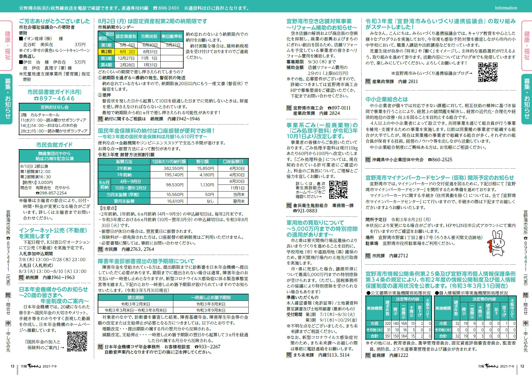 情報掲示板