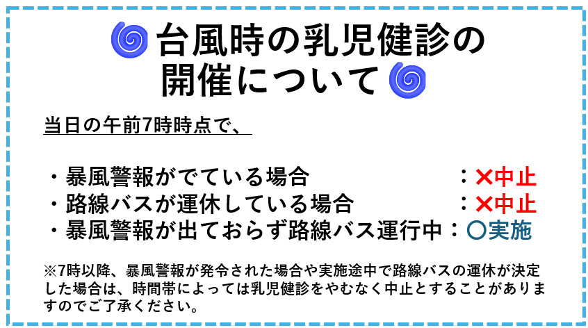 健診台風