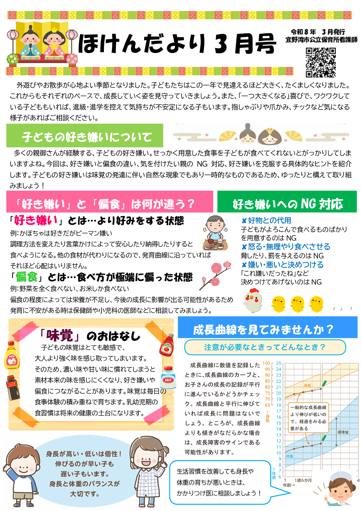 宜野湾市ほけんだより3月号