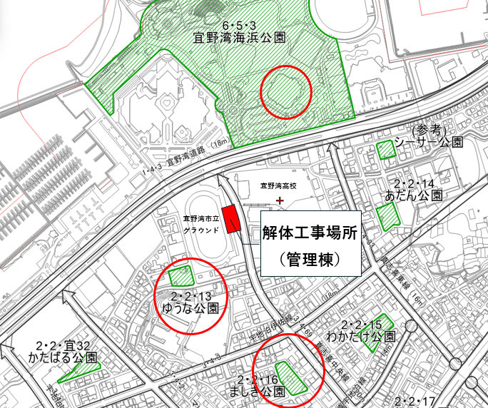御手洗いご案内マップ