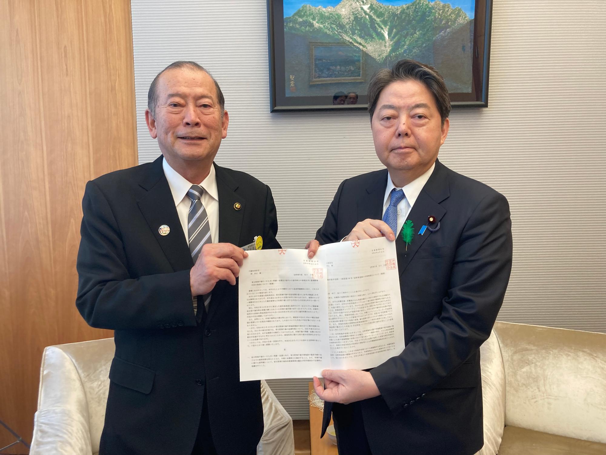 内閣官房長官