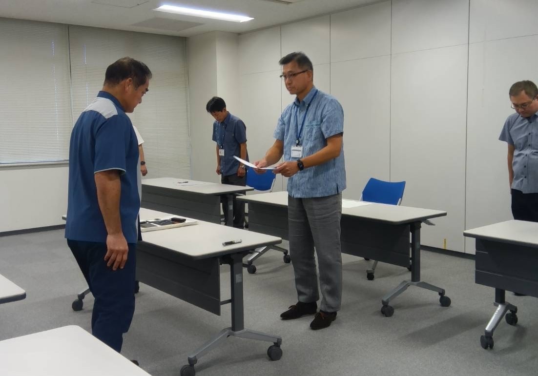 沖縄防衛局への抗議・要請の写真