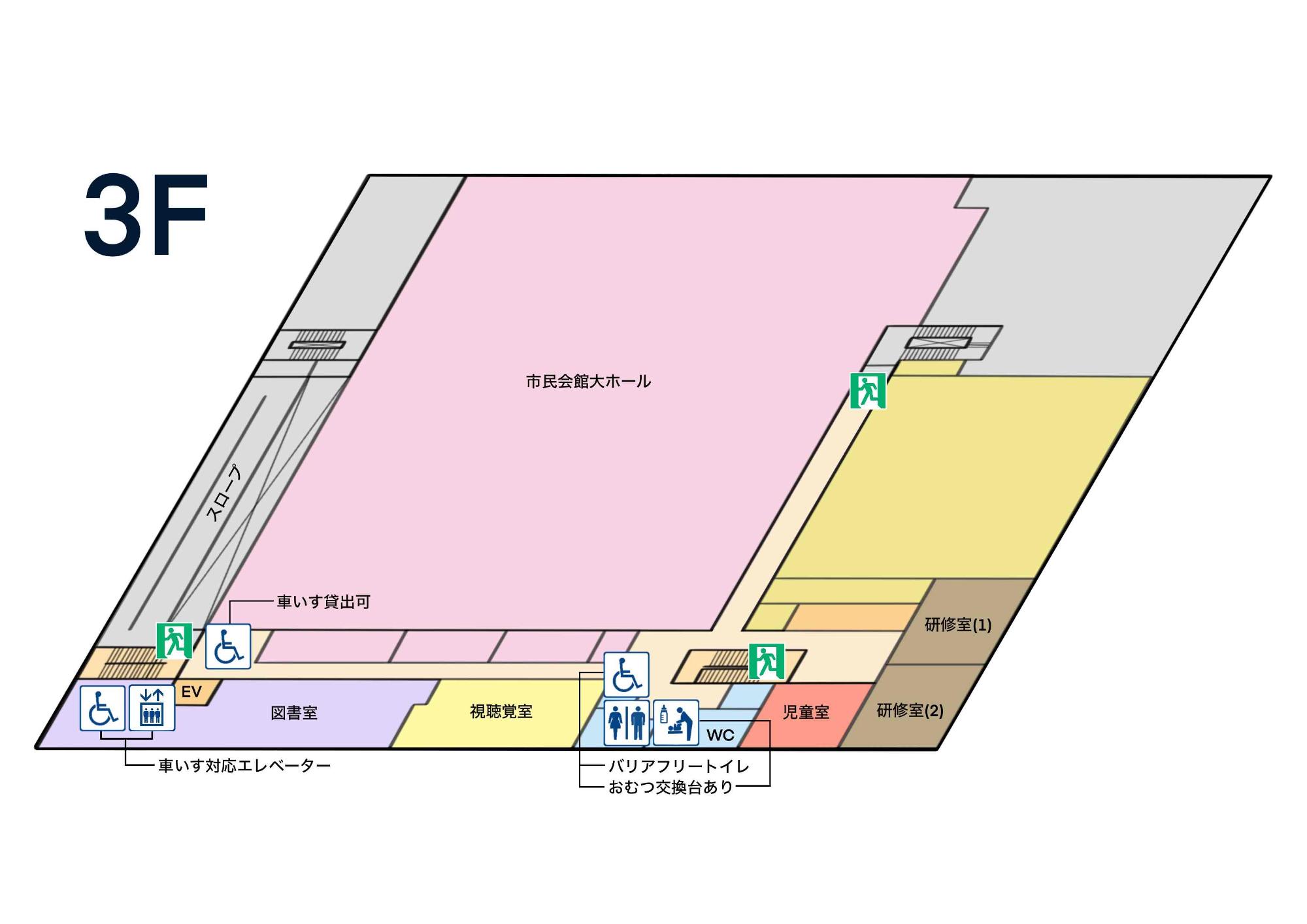 3階フロアマップ画像
