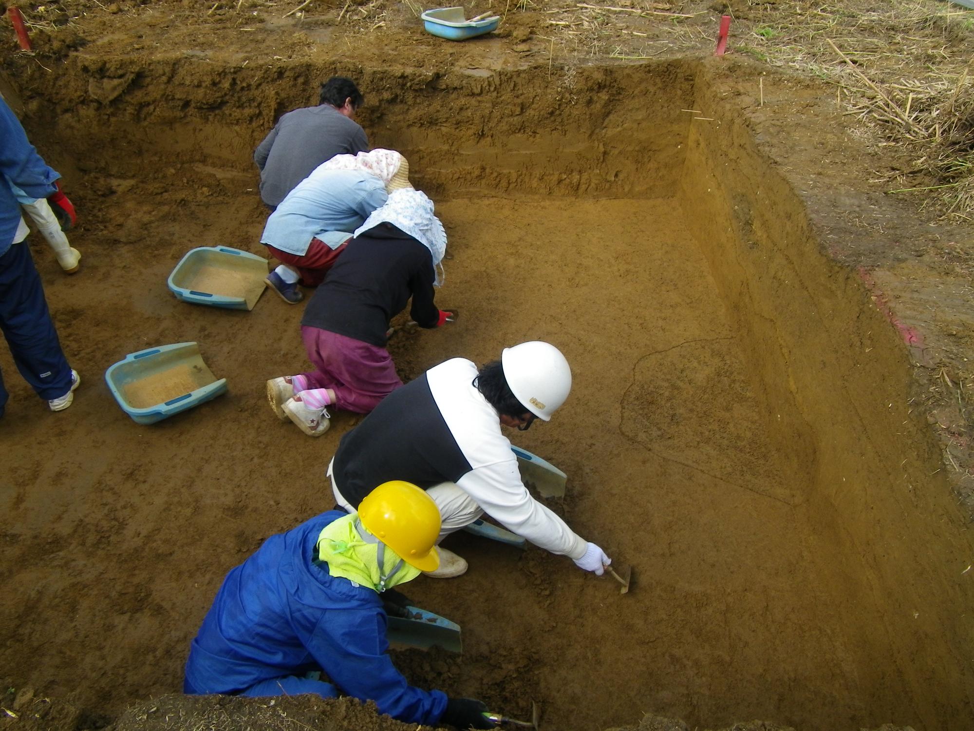 H22年度試掘調査（2011年2月25日）