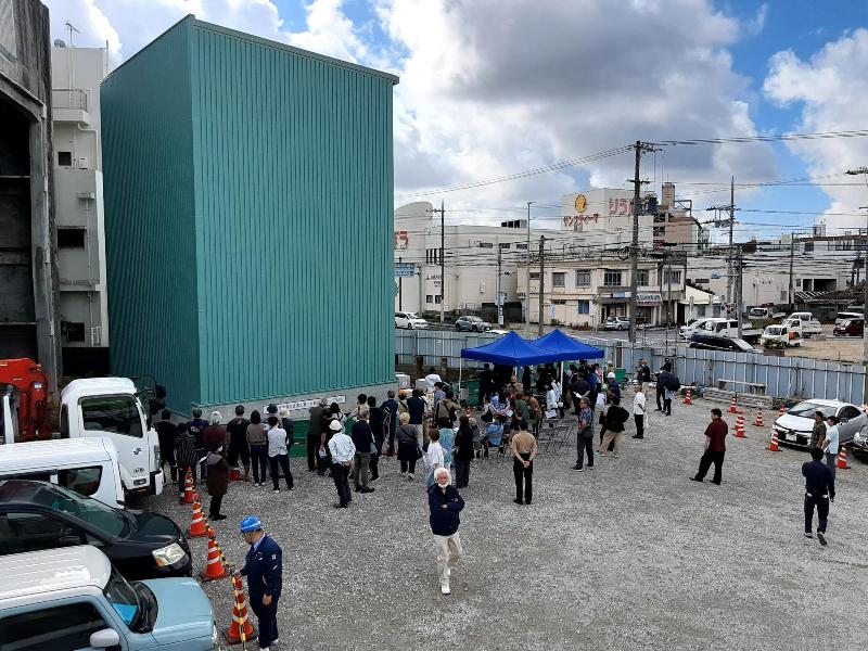 曳家工事見学会の様子2